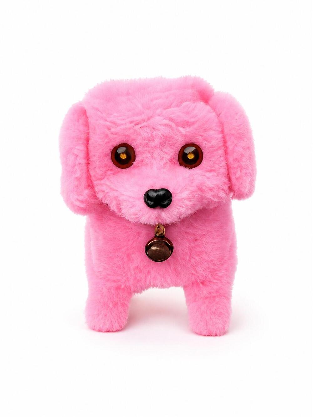 Walking and barking, battery powered Plush Dog Toy